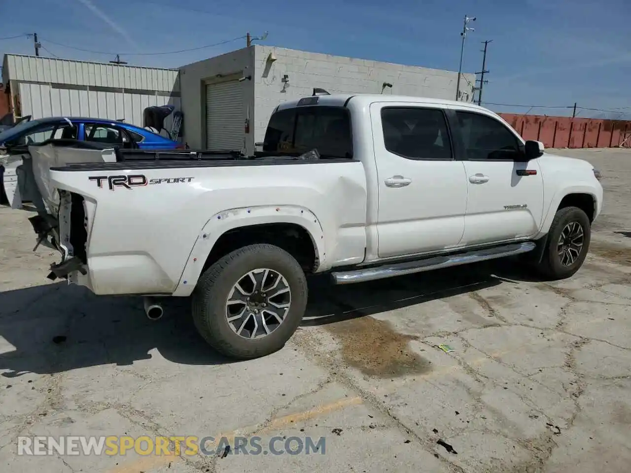 3 Photograph of a damaged car 3TMBZ5DN2MM028029 TOYOTA TACOMA 2021