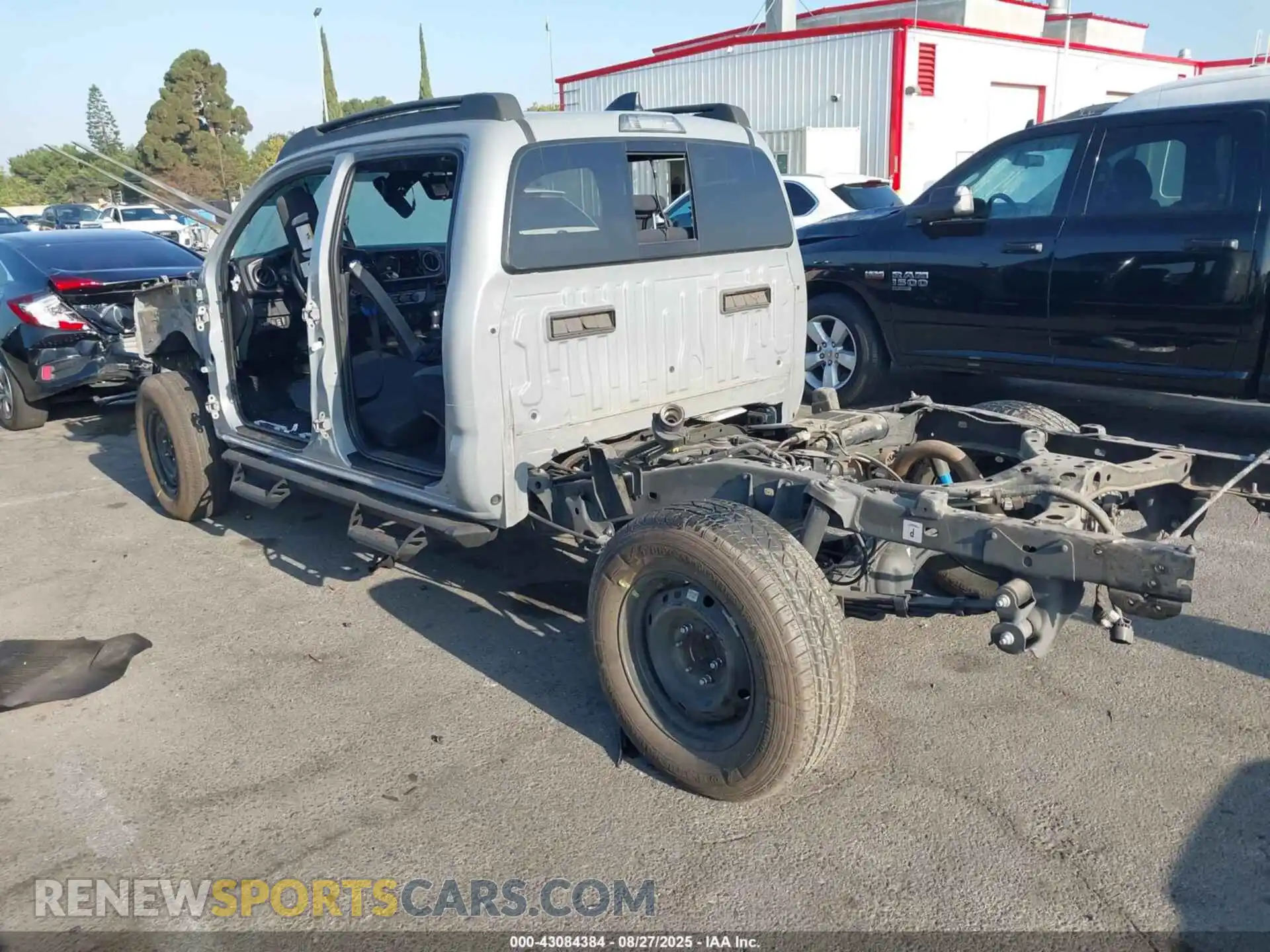 3 Photograph of a damaged car 3TMBZ5DN2MM031271 TOYOTA TACOMA 2021