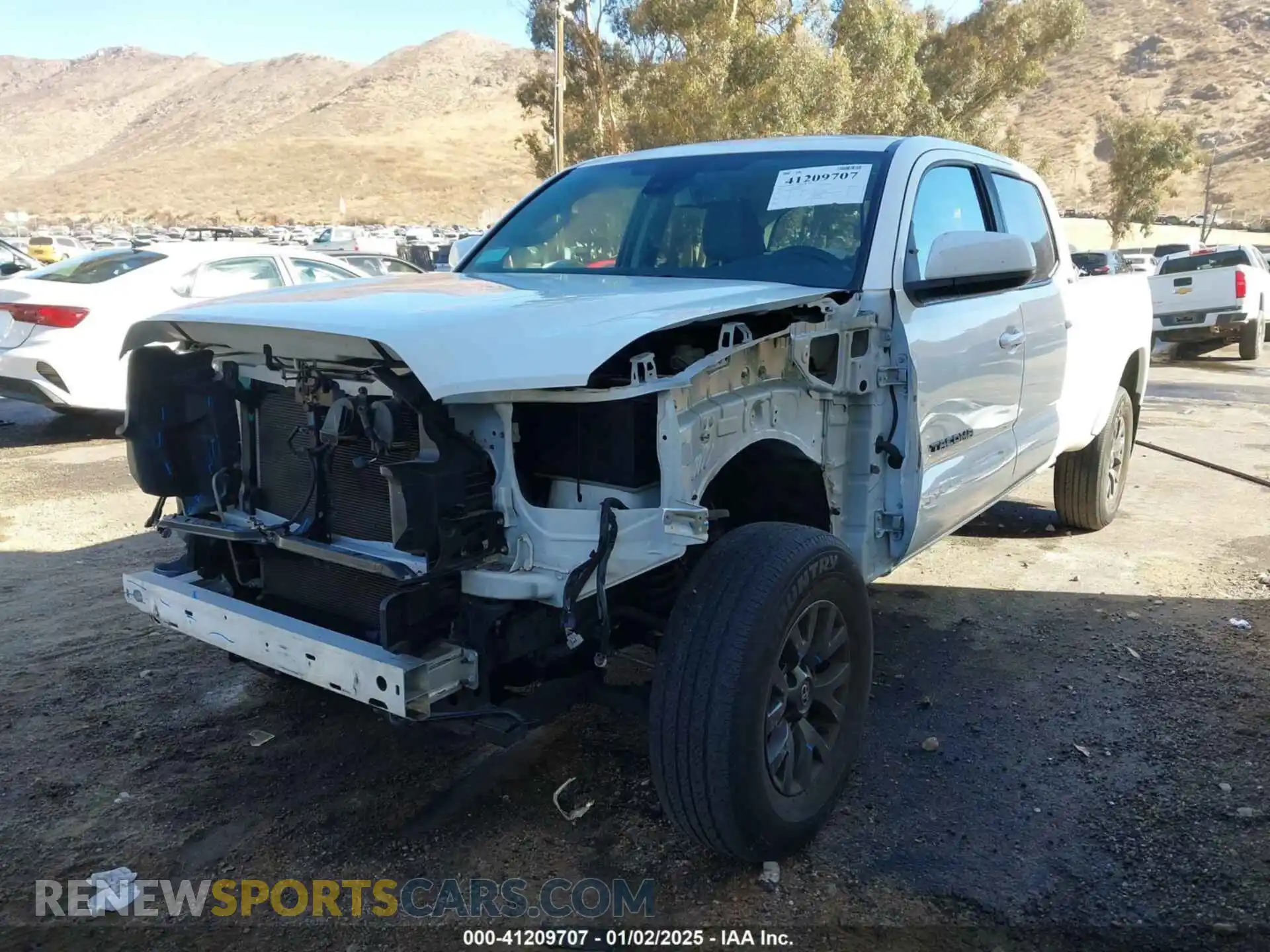 2 Photograph of a damaged car 3TMBZ5DN2MM032212 TOYOTA TACOMA 2021