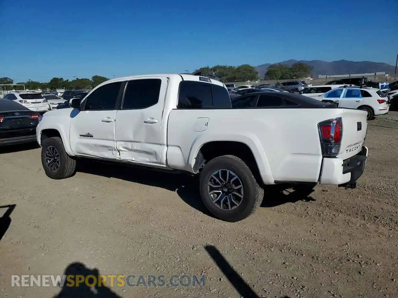 2 Photograph of a damaged car 3TMBZ5DN3MM029092 TOYOTA TACOMA 2021
