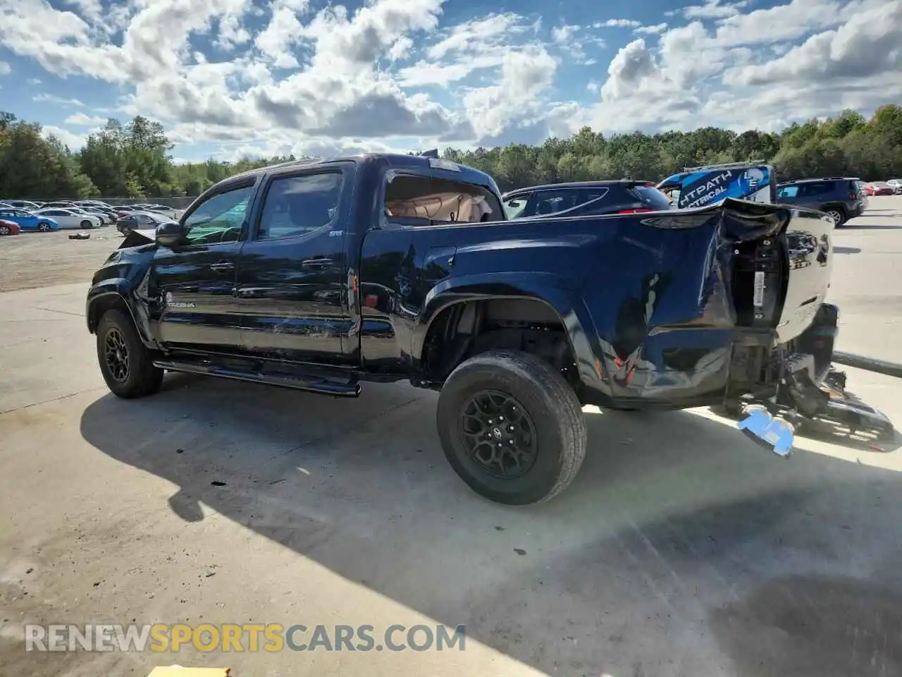 2 Photograph of a damaged car 3TMBZ5DN5MM032219 TOYOTA TACOMA 2021