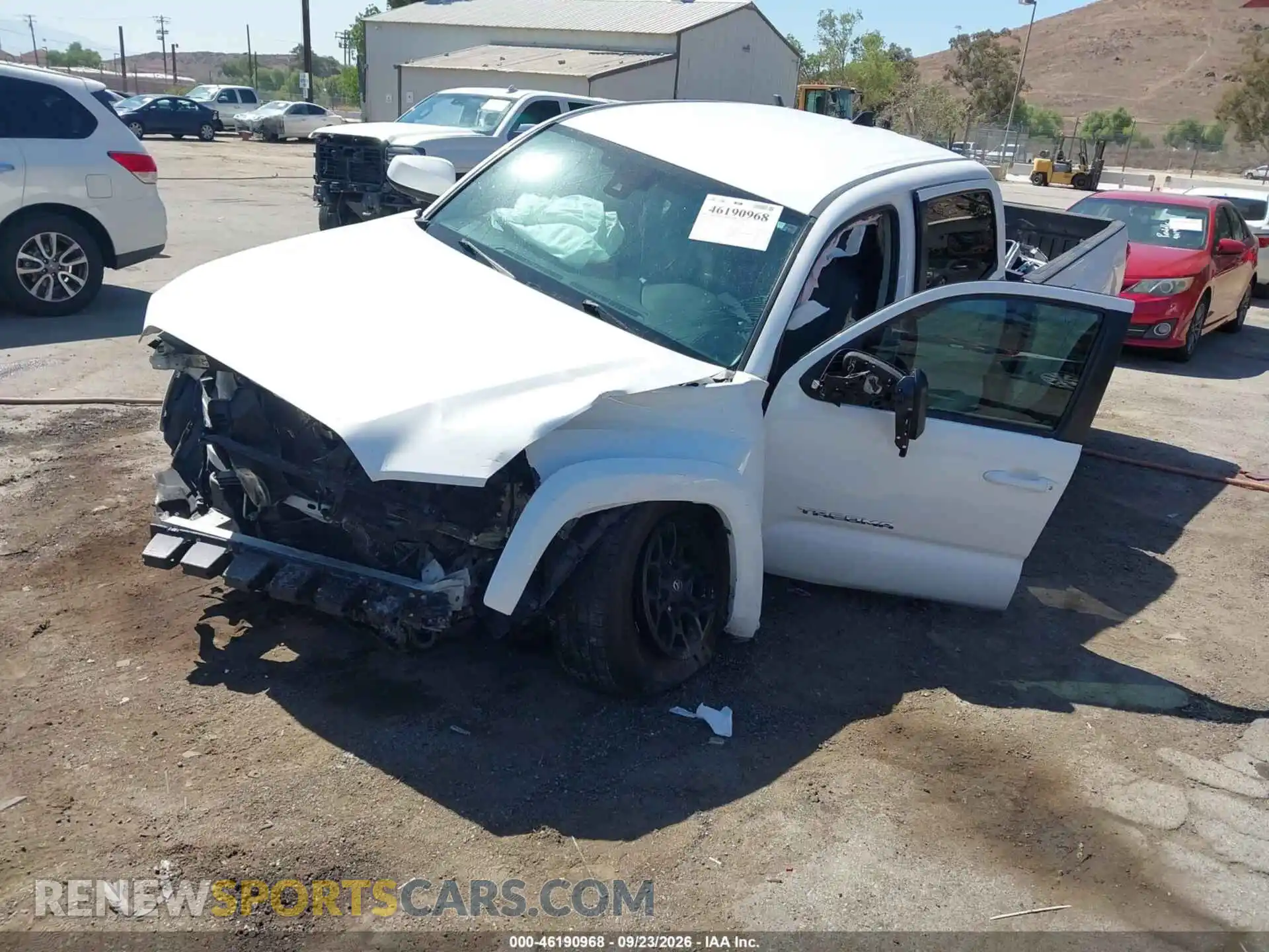 2 Photograph of a damaged car 3TMBZ5DN7MM031993 TOYOTA TACOMA 2021