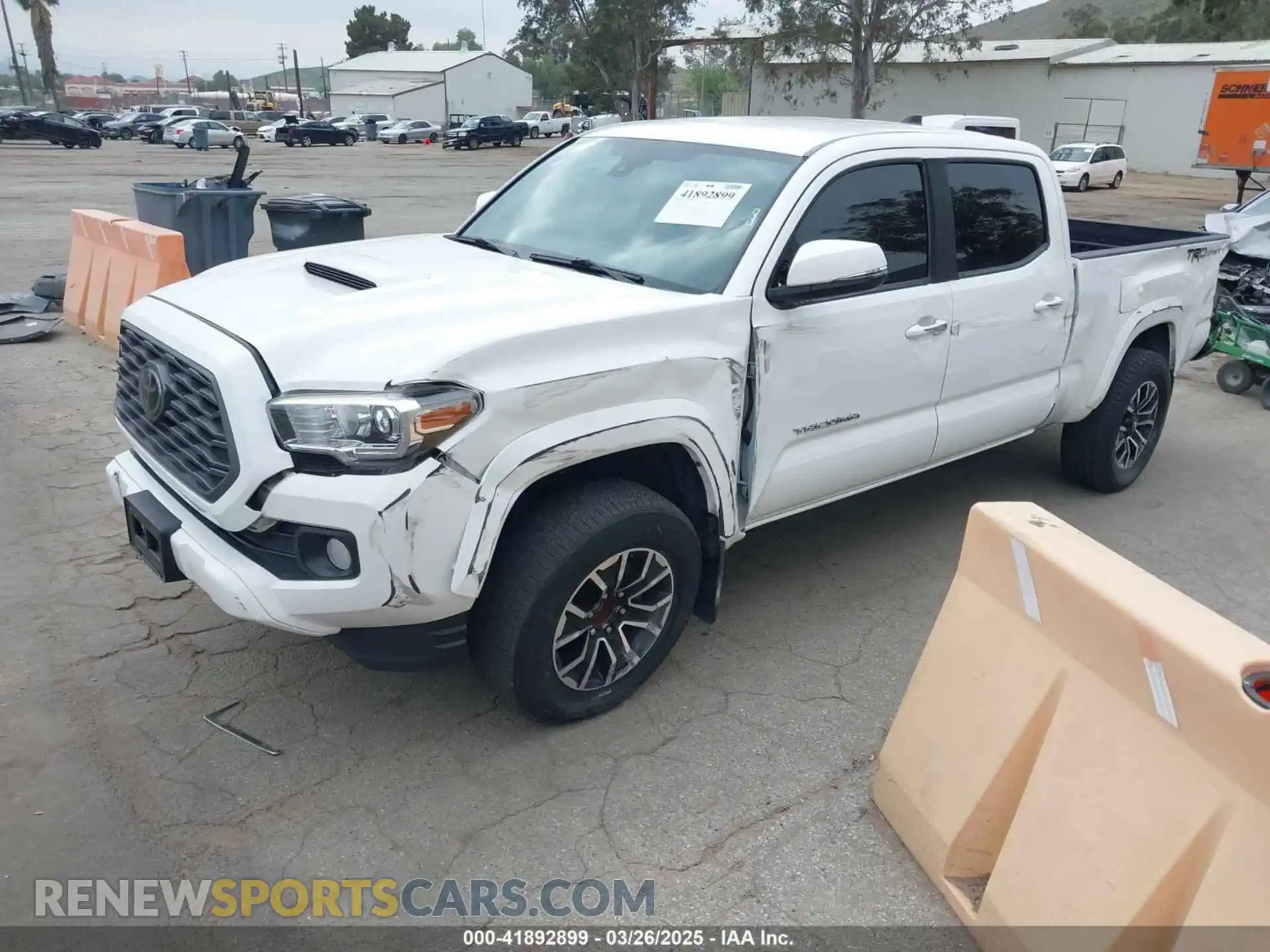 2 Photograph of a damaged car 3TMBZ5DN9MM028514 TOYOTA TACOMA 2021