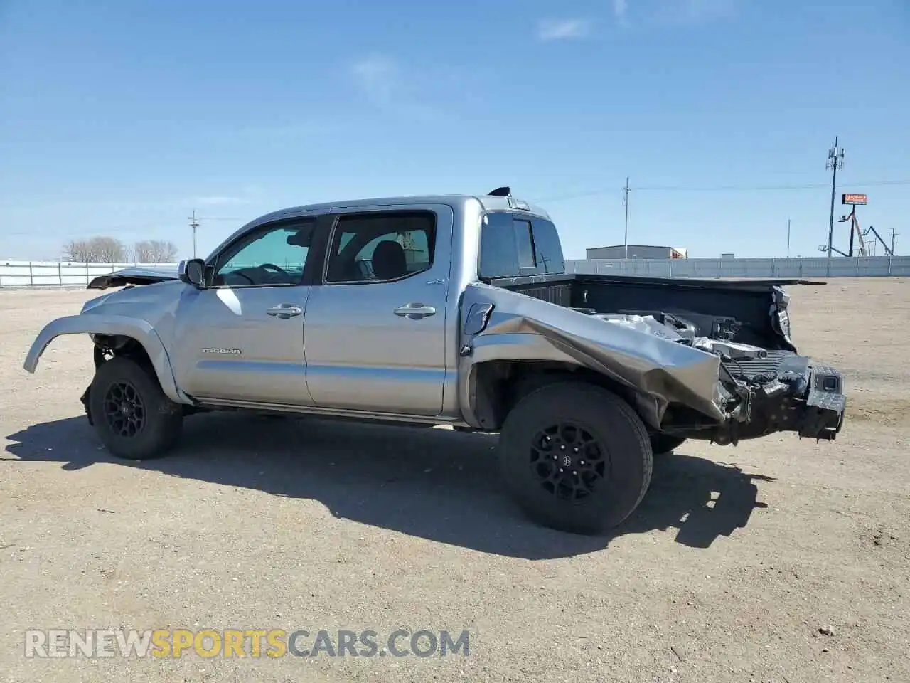 2 Photograph of a damaged car 3TMCZ5AN1MM400257 TOYOTA TACOMA 2021