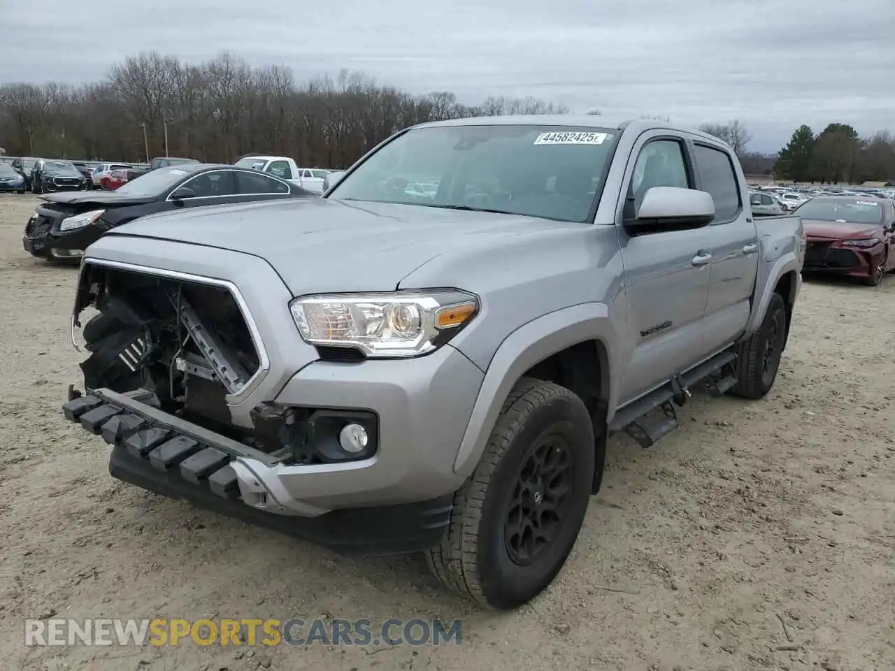 1 Photograph of a damaged car 3TMCZ5AN1MM439320 TOYOTA TACOMA 2021