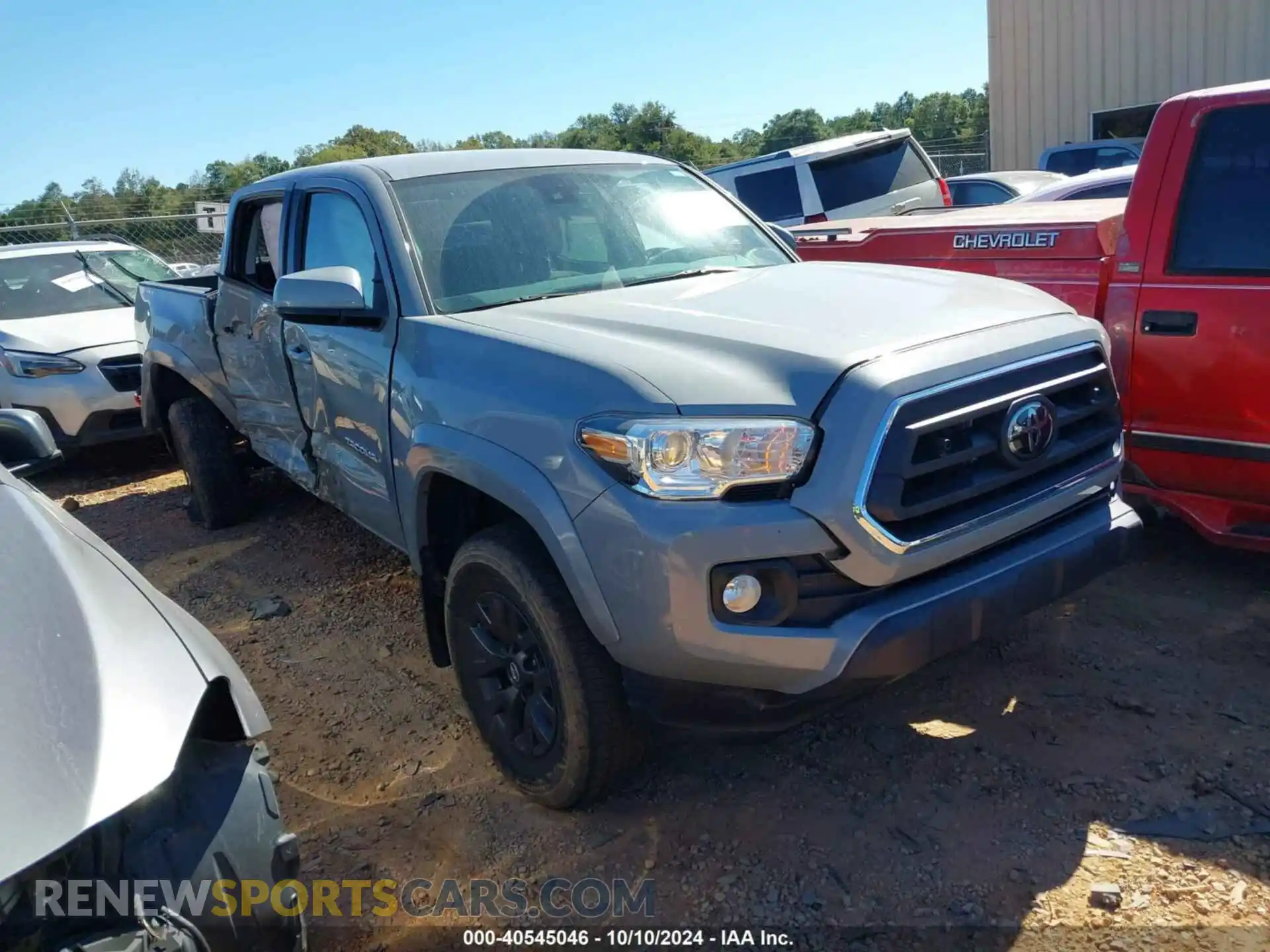 1 Photograph of a damaged car 3TMCZ5AN2MM374400 TOYOTA TACOMA 2021