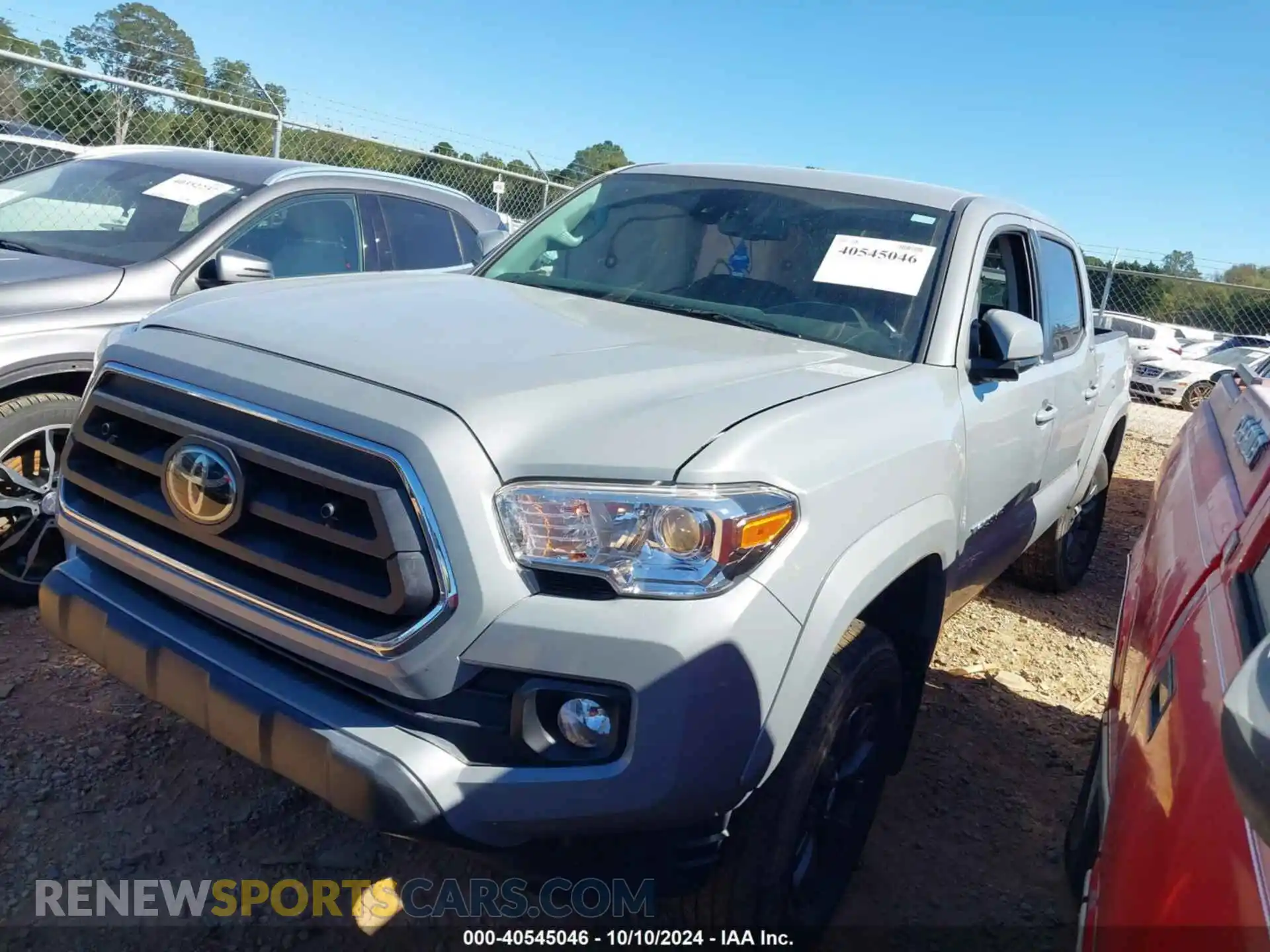 2 Photograph of a damaged car 3TMCZ5AN2MM374400 TOYOTA TACOMA 2021