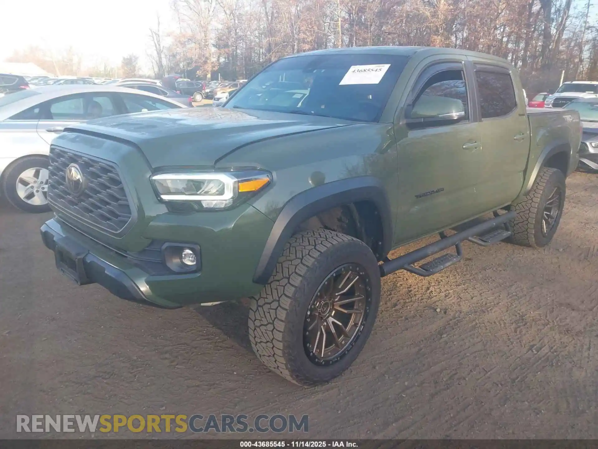 2 Photograph of a damaged car 3TMCZ5AN3MM414595 TOYOTA TACOMA 2021
