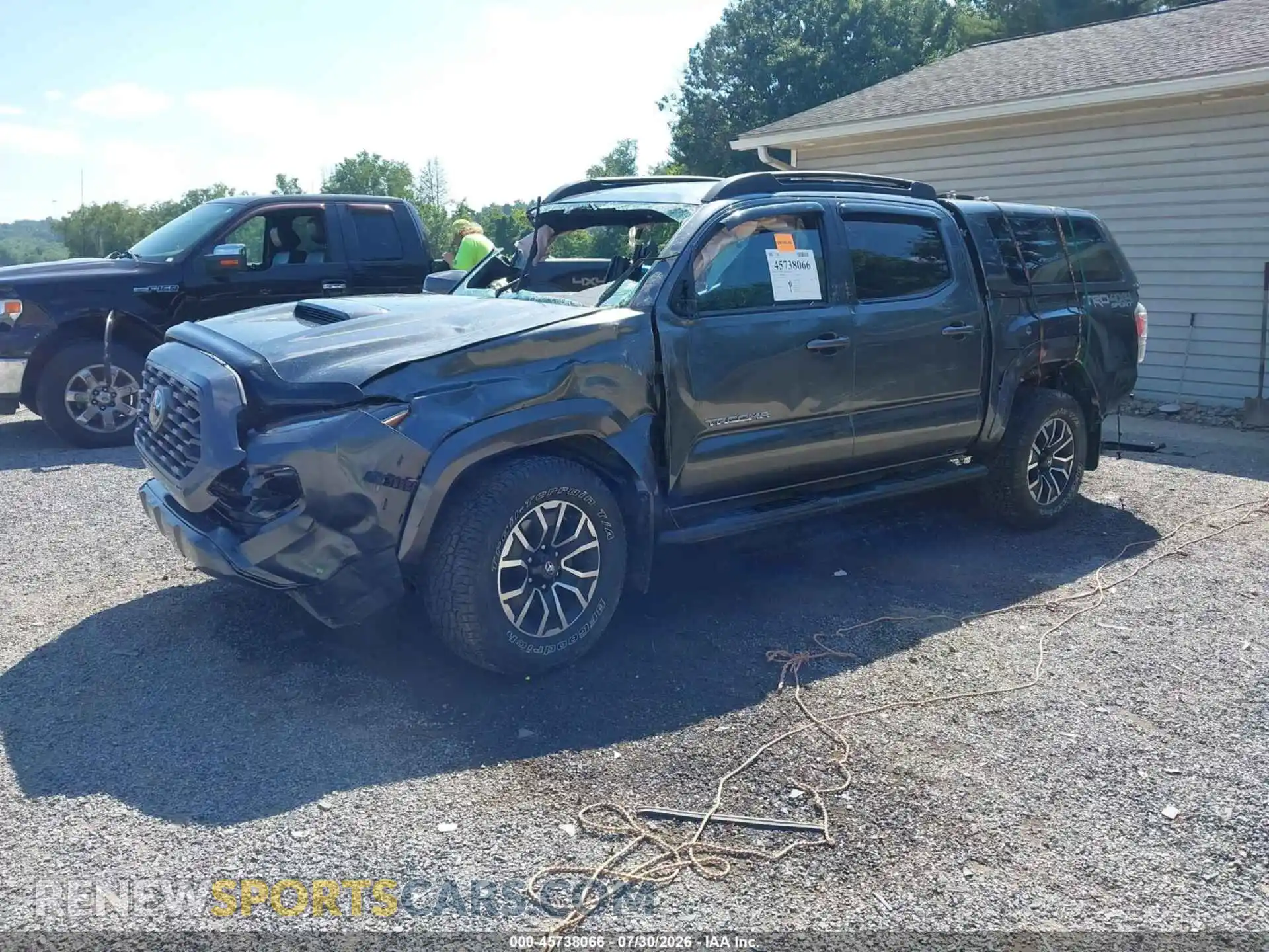 2 Фотография поврежденного автомобиля 3TMCZ5AN6MM409522 TOYOTA TACOMA 2021