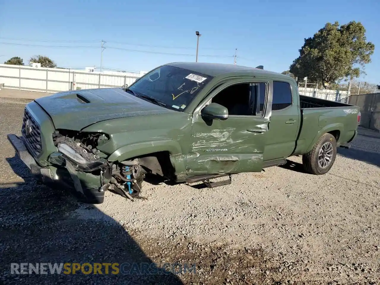 1 Photograph of a damaged car 3TMDZ5BN3MM106944 TOYOTA TACOMA 2021