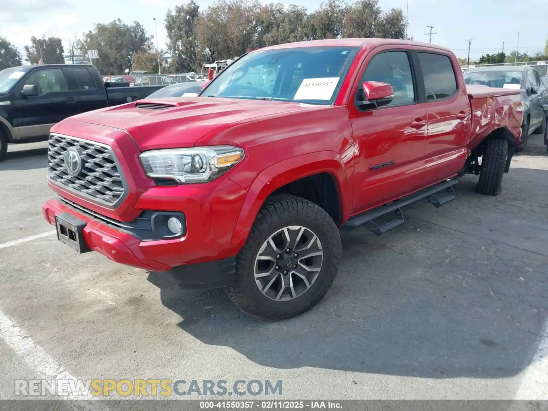 2 Photograph of a damaged car 3TMDZ5BN4MM103874 TOYOTA TACOMA 2021