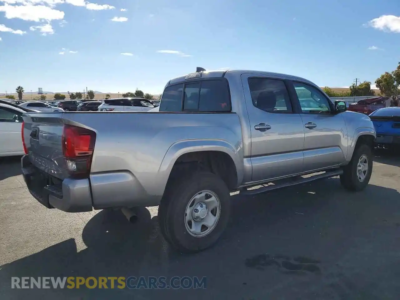 3 fotografías del automóvil dañado 3TYAX5GN1MT028105 TOYOTA TACOMA 2021