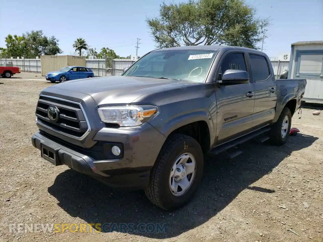 2 Фотография поврежденного автомобиля 3TYAX5GN2MT012916 TOYOTA TACOMA 2021