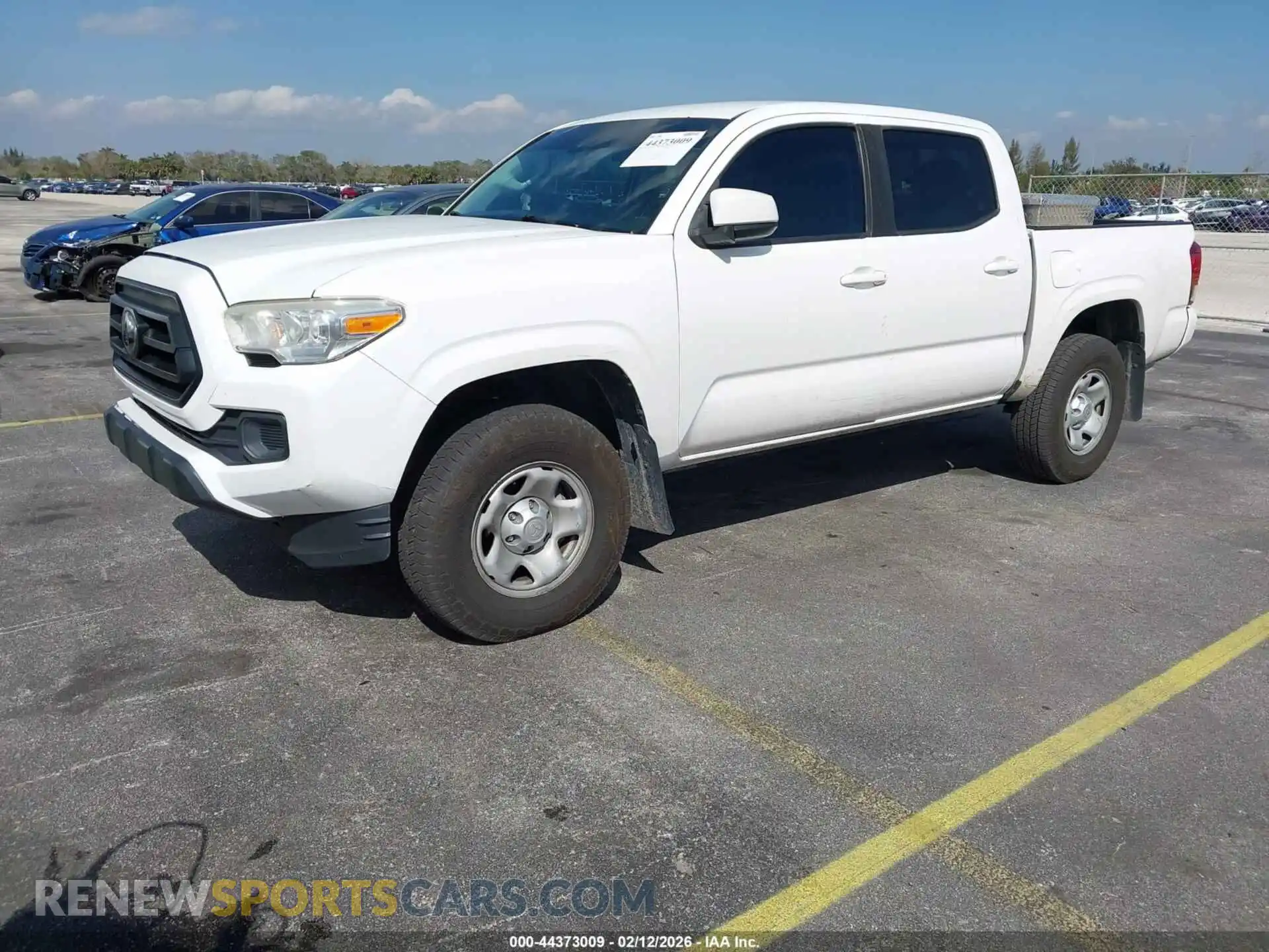 2 Photograph of a damaged car 3TYAX5GN2MT014083 TOYOTA TACOMA 2021