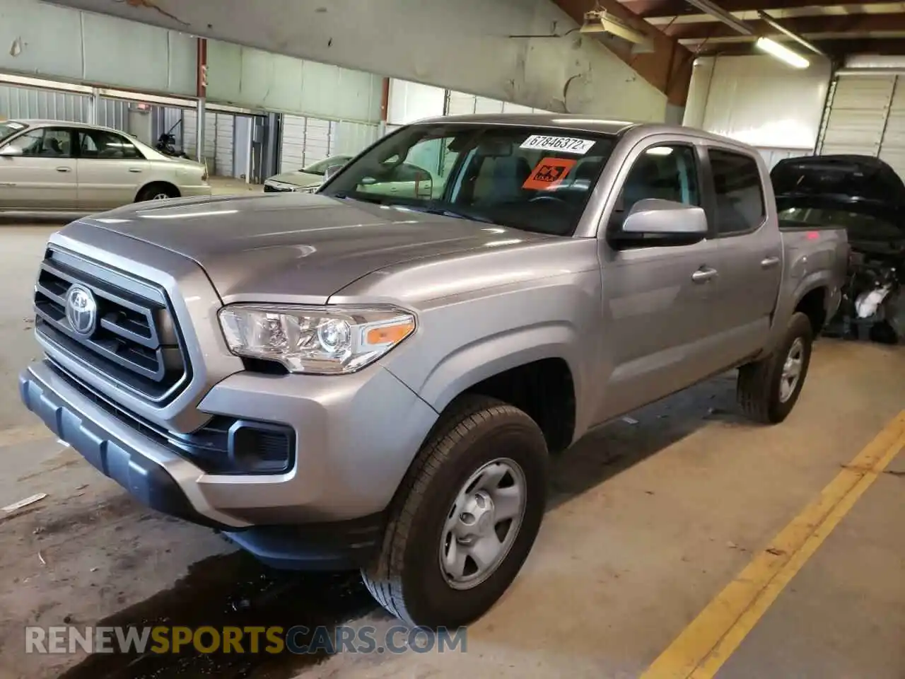 1 Photograph of a damaged car 3TYAX5GN2MT016481 TOYOTA TACOMA 2021