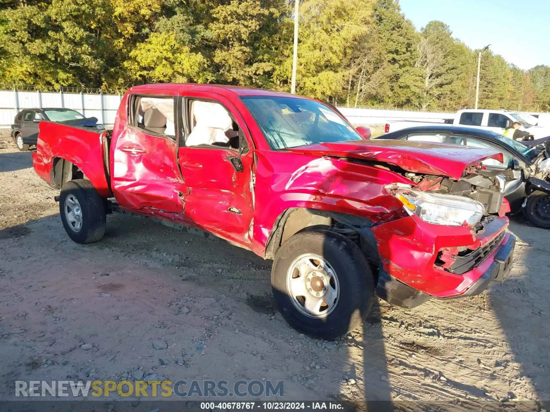 1 Photograph of a damaged car 3TYAX5GN2MT016836 TOYOTA TACOMA 2021