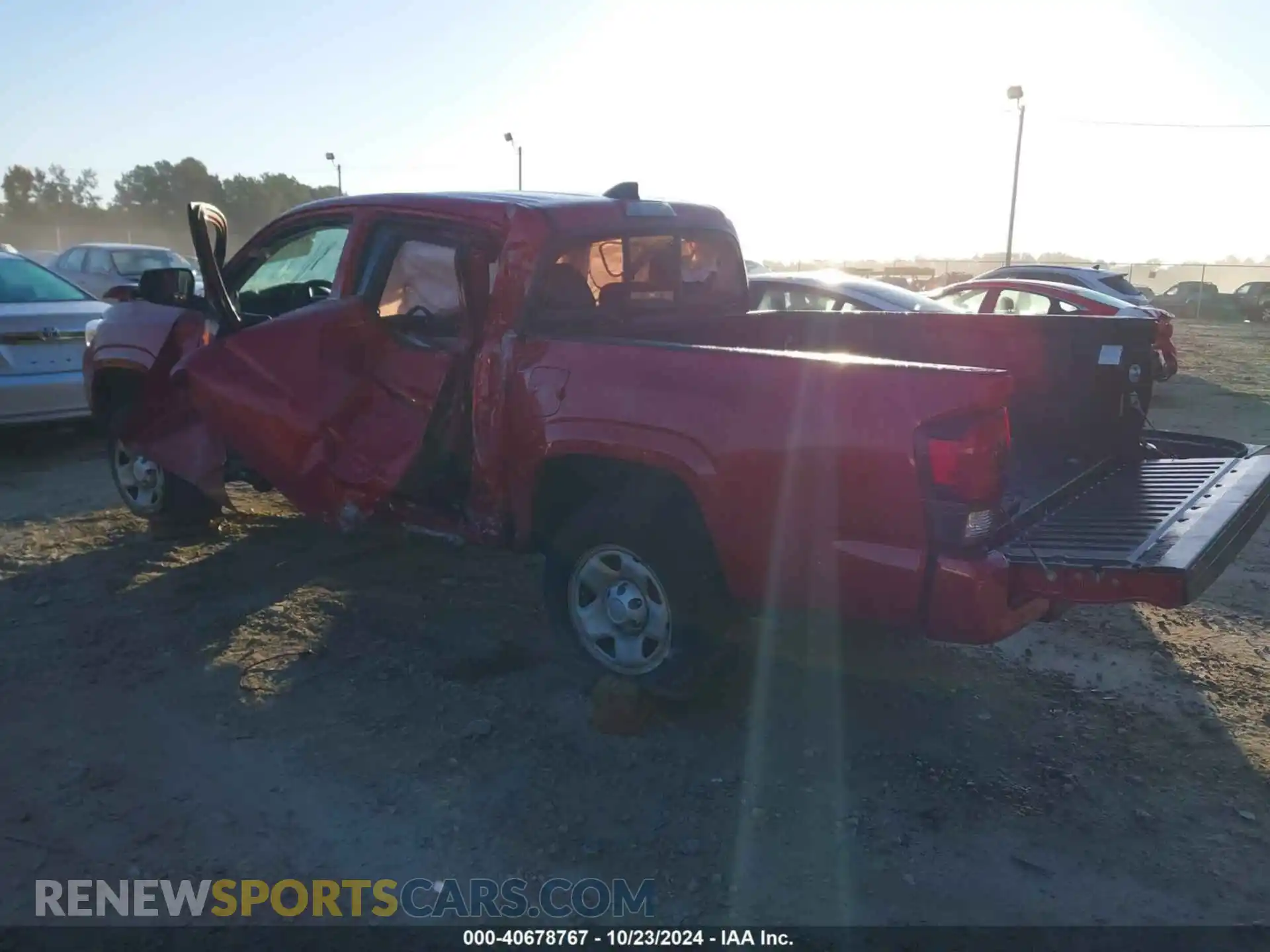 3 Photograph of a damaged car 3TYAX5GN2MT016836 TOYOTA TACOMA 2021