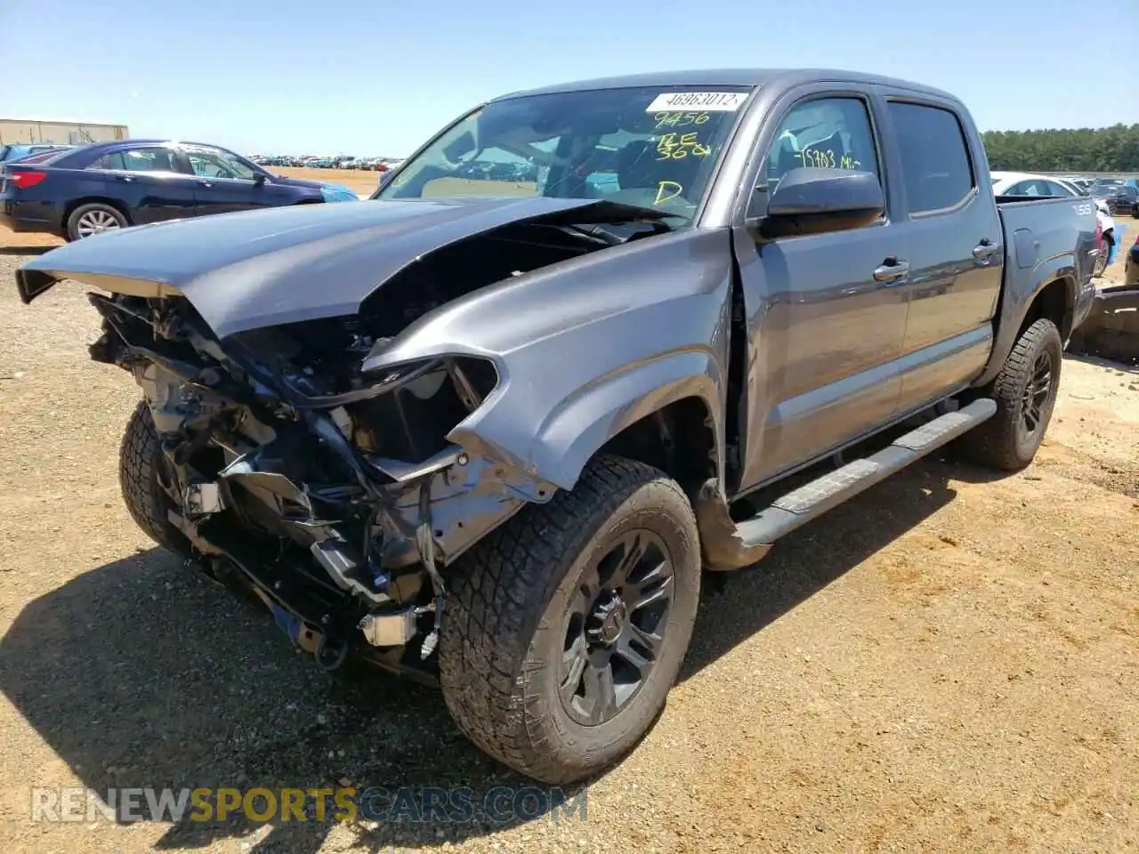 2 Photograph of a damaged car 3TYAX5GN2MT029456 TOYOTA TACOMA 2021