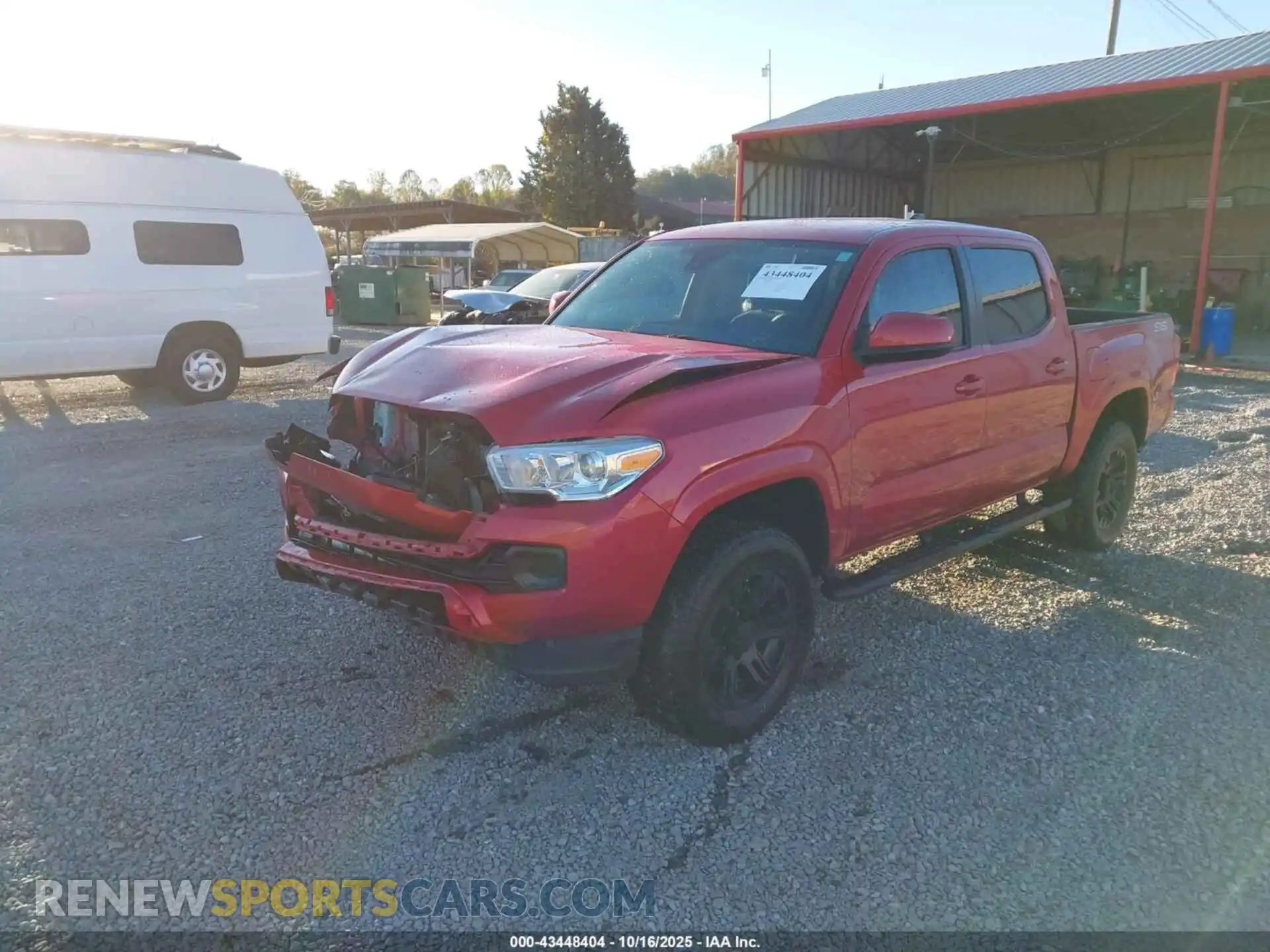2 Photograph of a damaged car 3TYAX5GN2MT032230 TOYOTA TACOMA 2021