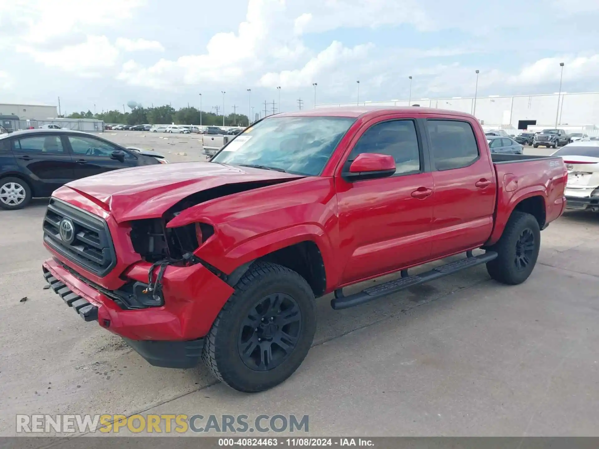 2 Photograph of a damaged car 3TYAX5GN2MT033751 TOYOTA TACOMA 2021