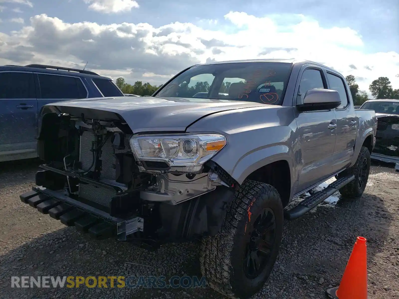 2 Photograph of a damaged car 3TYAX5GN3MT027070 TOYOTA TACOMA 2021