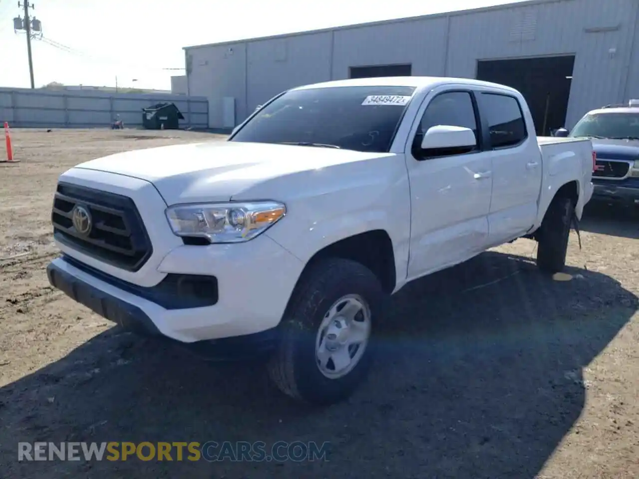 2 Photograph of a damaged car 3TYAX5GN4MT013193 TOYOTA TACOMA 2021