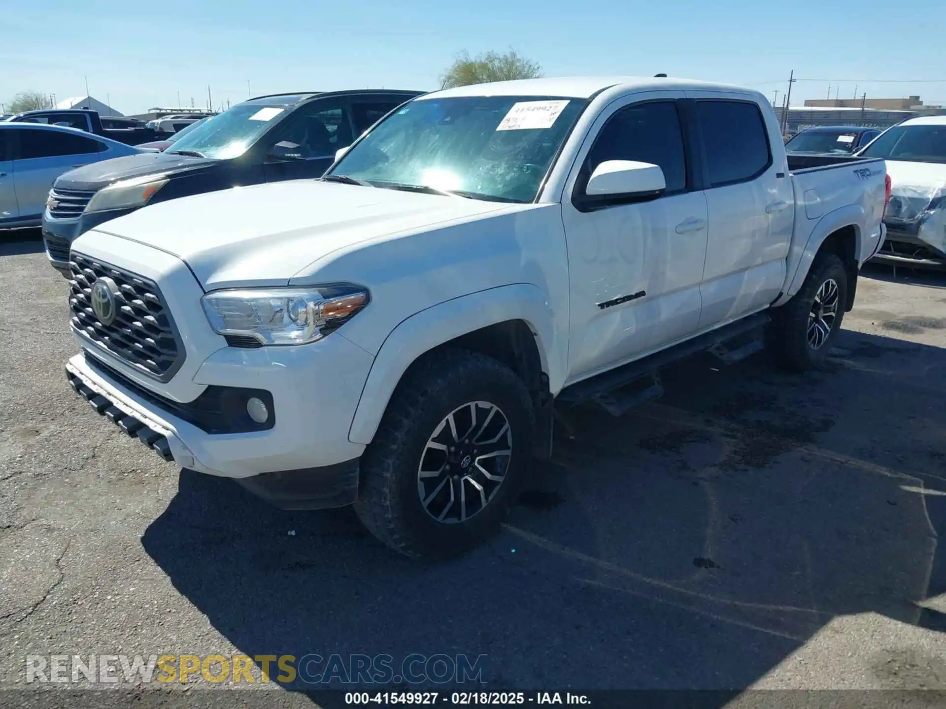 2 Фотография поврежденного автомобиля 3TYAX5GN5MT014868 TOYOTA TACOMA 2021