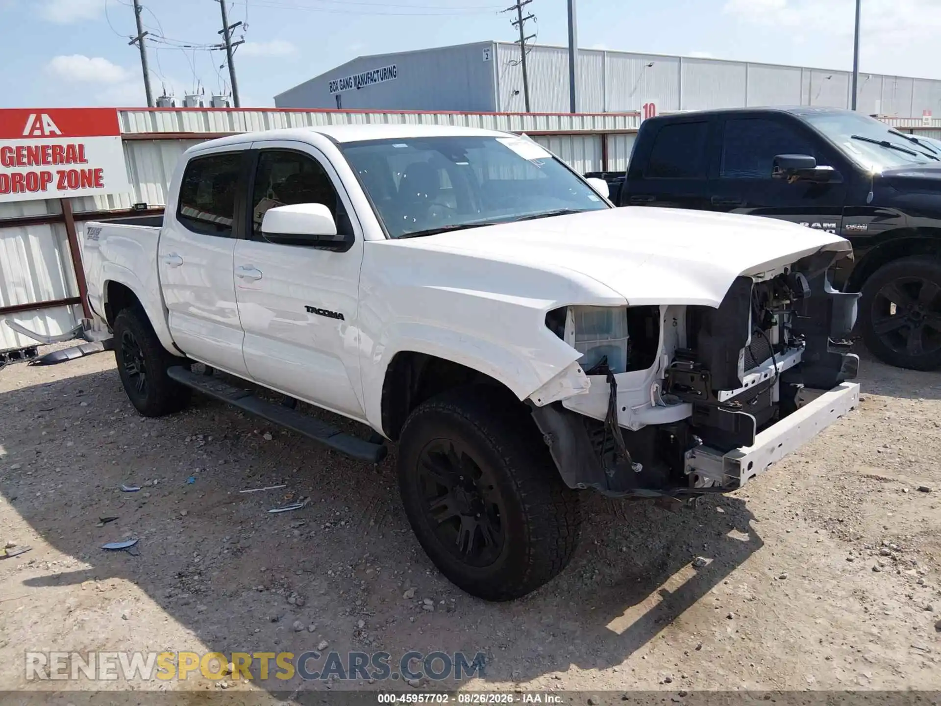 1 fotografías del automóvil dañado 3TYAX5GN5MT016748 TOYOTA TACOMA 2021