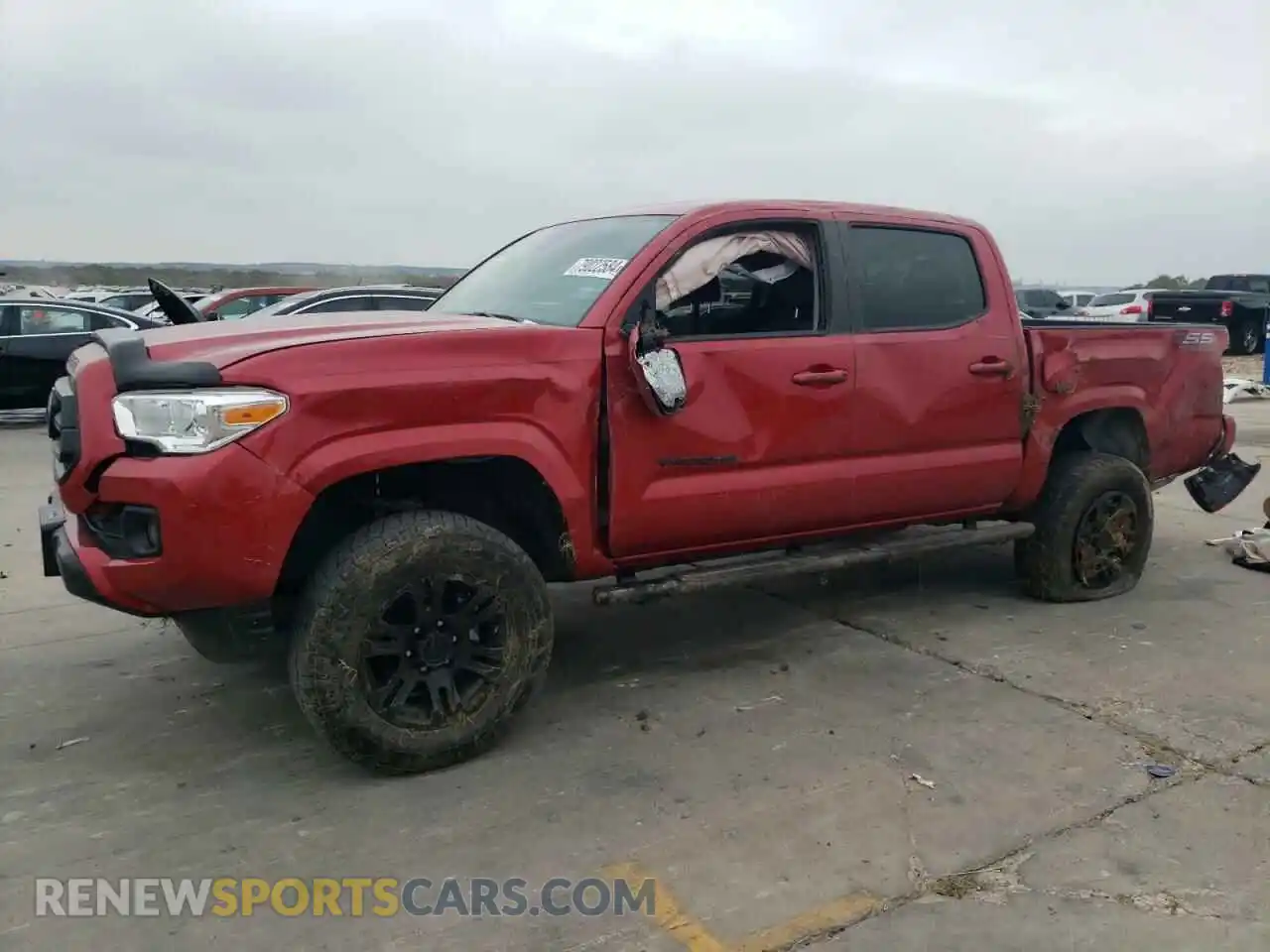 1 Photograph of a damaged car 3TYAX5GN5MT031458 TOYOTA TACOMA 2021