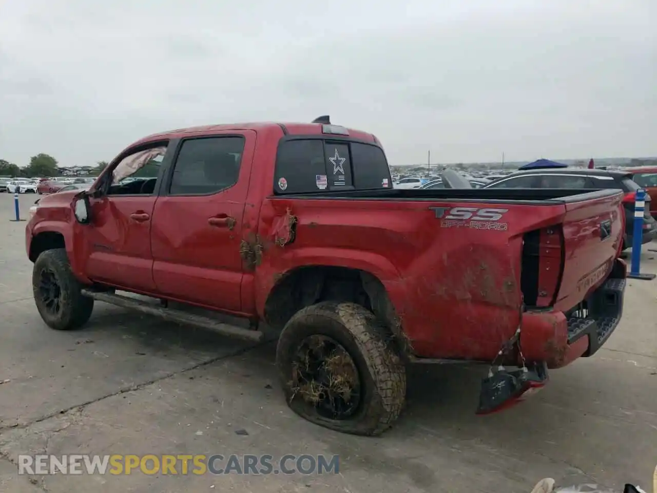 2 Photograph of a damaged car 3TYAX5GN5MT031458 TOYOTA TACOMA 2021