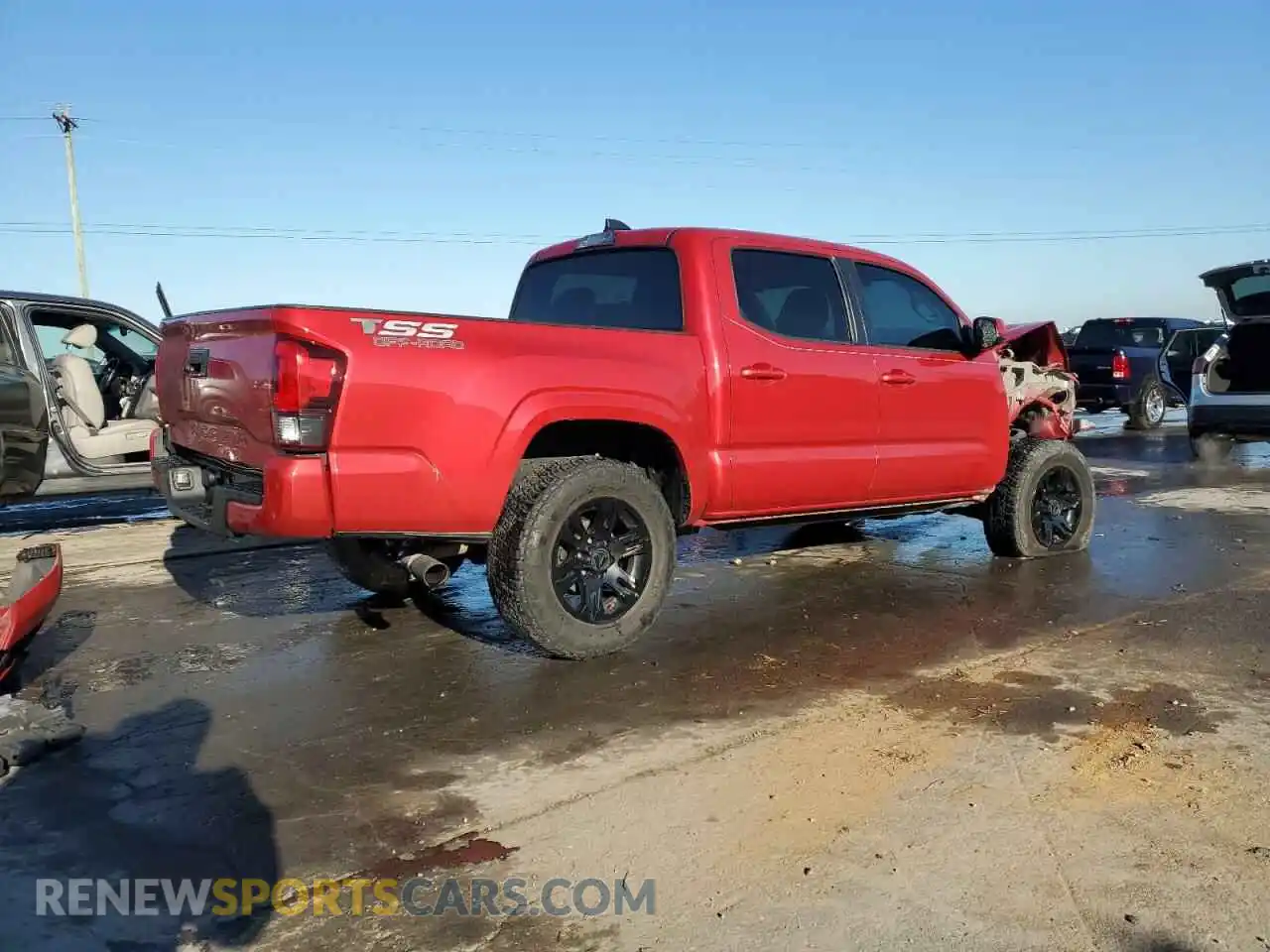 3 Photograph of a damaged car 3TYAX5GN5MT032688 TOYOTA TACOMA 2021