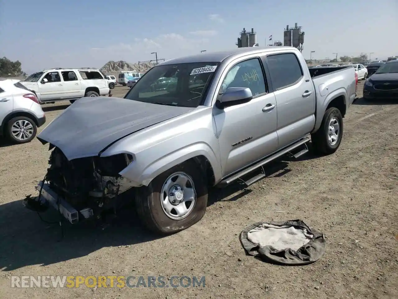 2 Photograph of a damaged car 3TYAX5GN6MT015074 TOYOTA TACOMA 2021