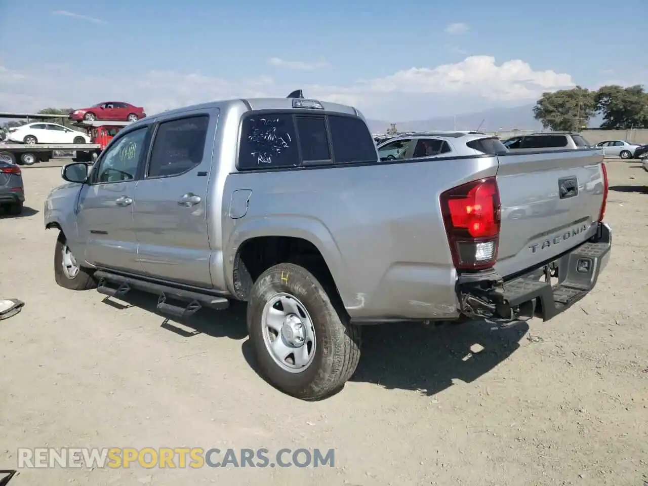 3 Photograph of a damaged car 3TYAX5GN6MT015074 TOYOTA TACOMA 2021