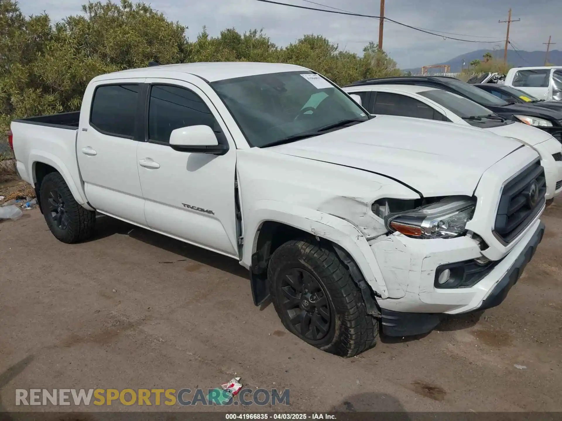 1 Photograph of a damaged car 3TYAX5GN6MT018475 TOYOTA TACOMA 2021
