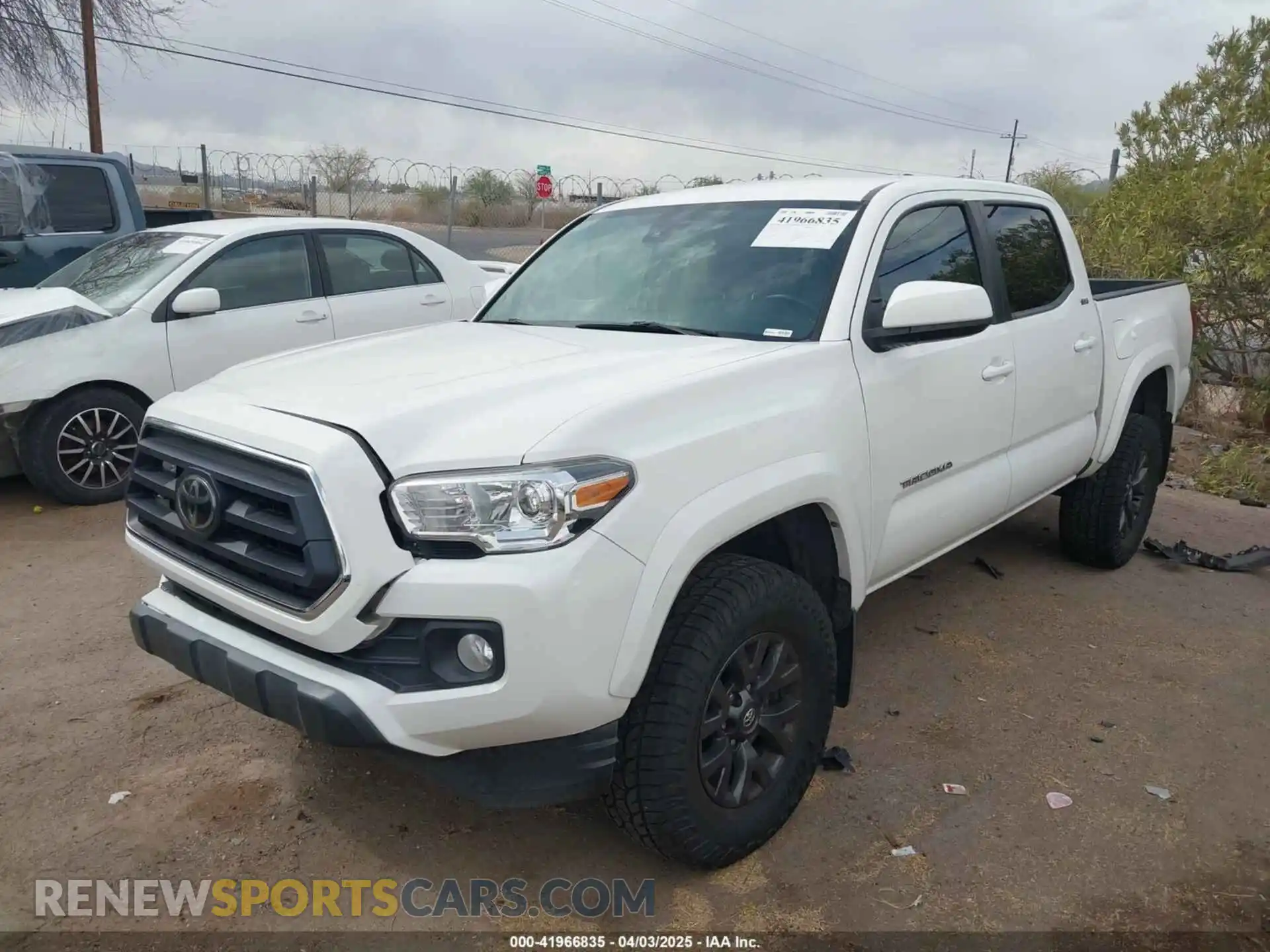 2 Photograph of a damaged car 3TYAX5GN6MT018475 TOYOTA TACOMA 2021