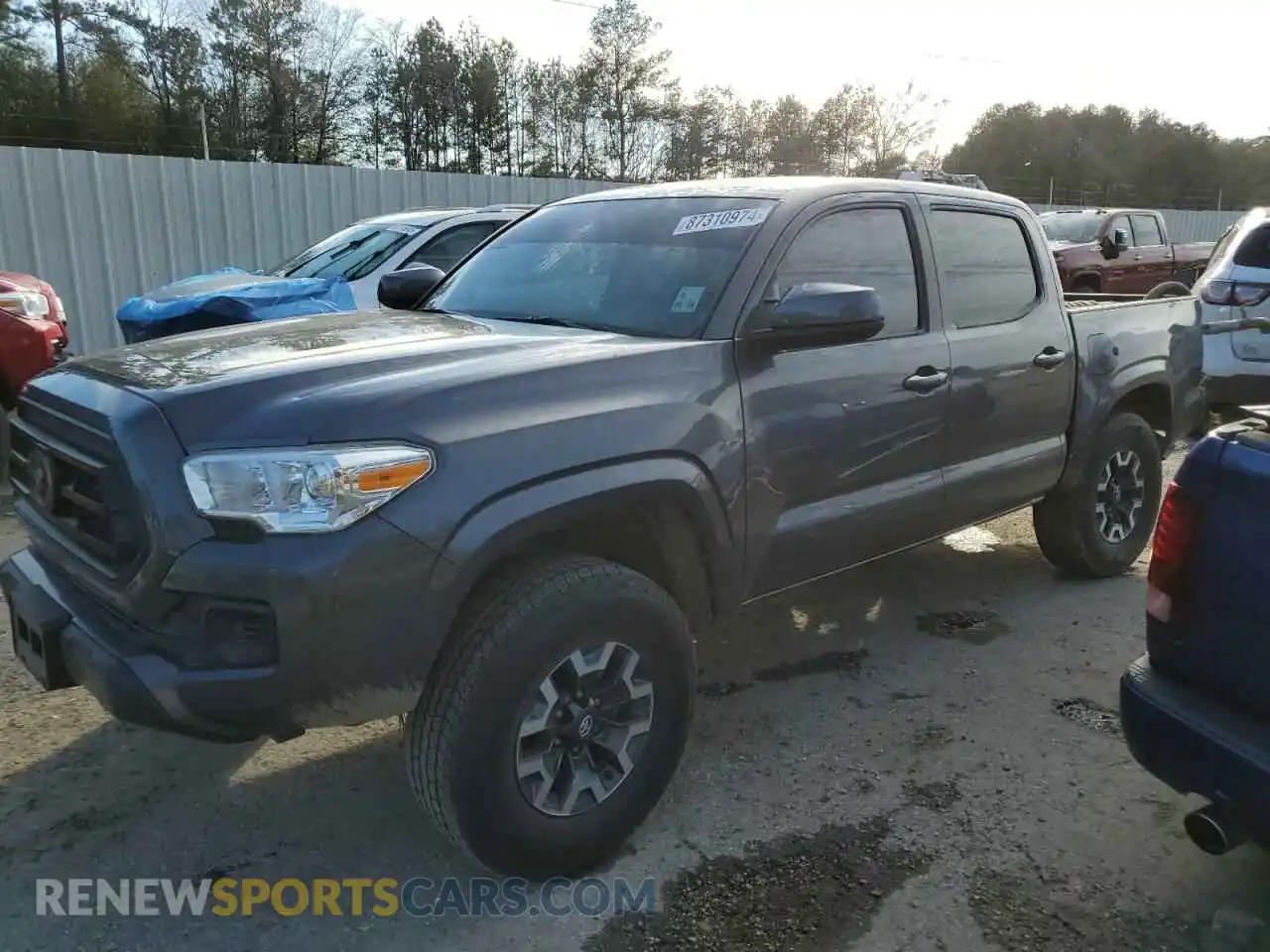 1 Photograph of a damaged car 3TYAX5GN7MT018064 TOYOTA TACOMA 2021