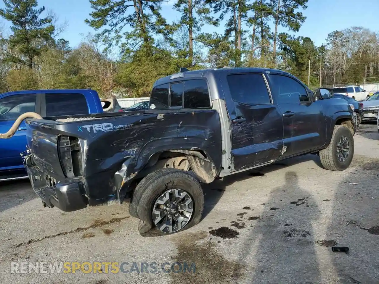 3 Photograph of a damaged car 3TYAX5GN7MT018064 TOYOTA TACOMA 2021
