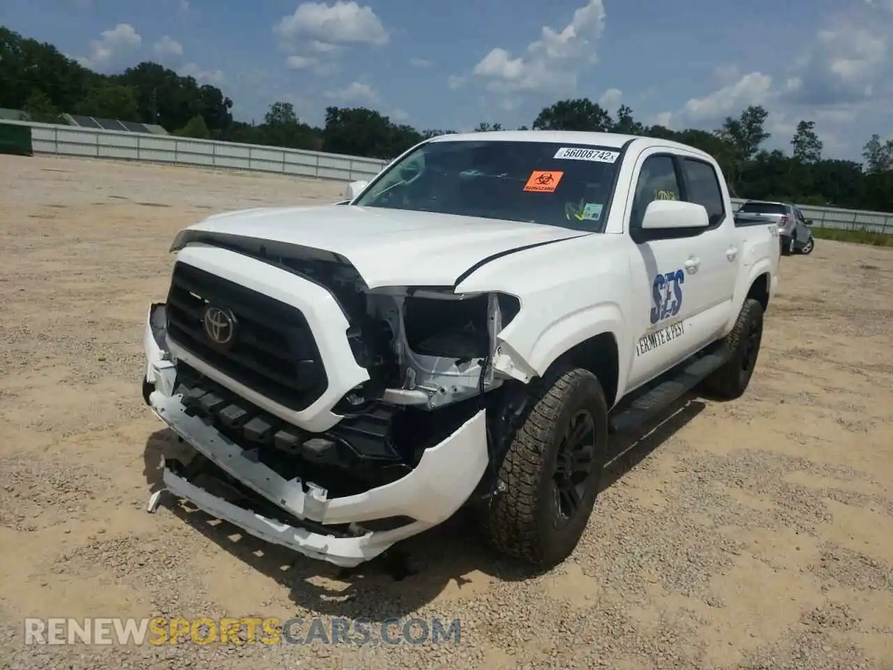 2 Photograph of a damaged car 3TYAX5GN7MT032210 TOYOTA TACOMA 2021