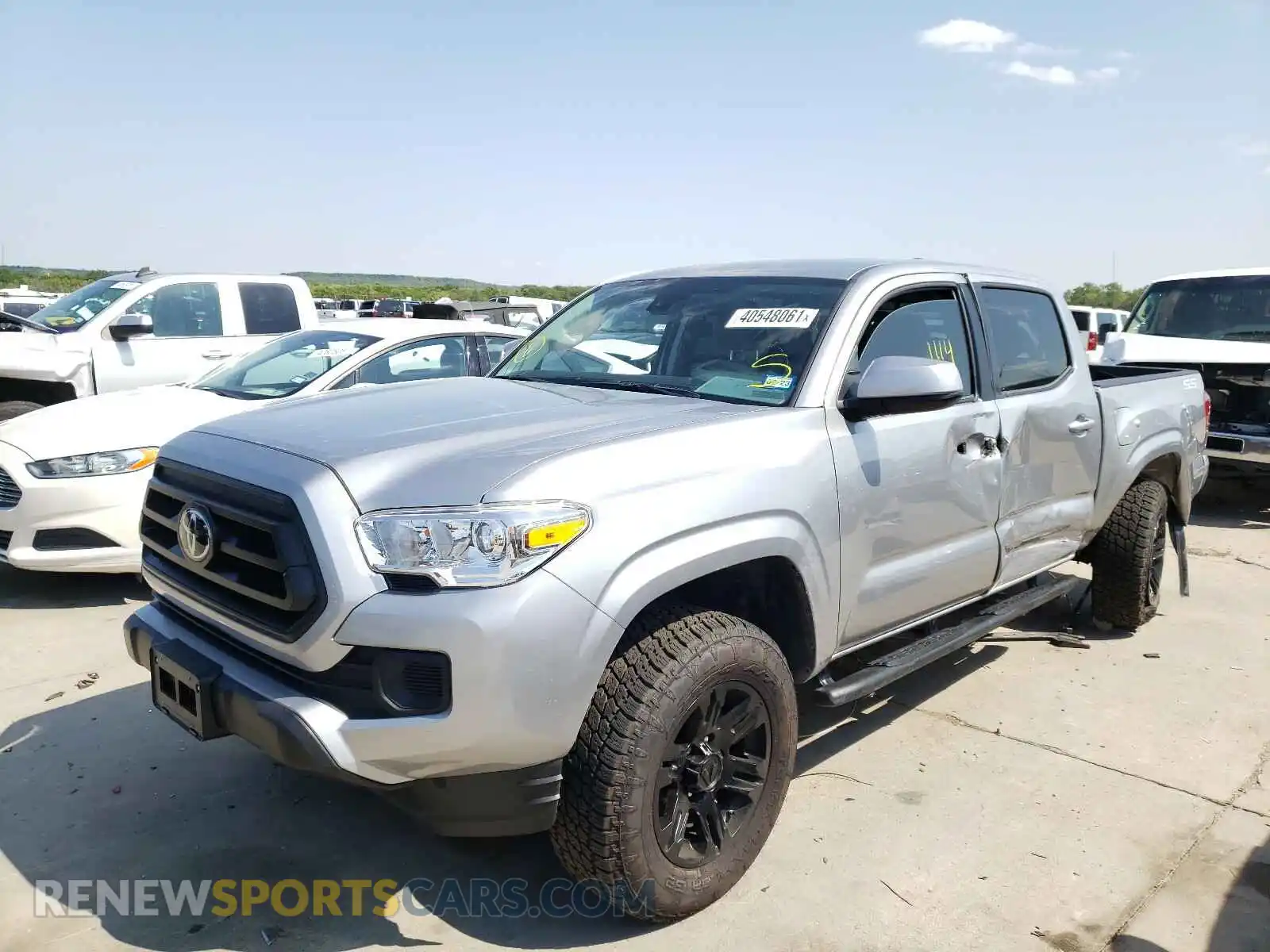 2 Photograph of a damaged car 3TYAX5GN8MT015027 TOYOTA TACOMA 2021