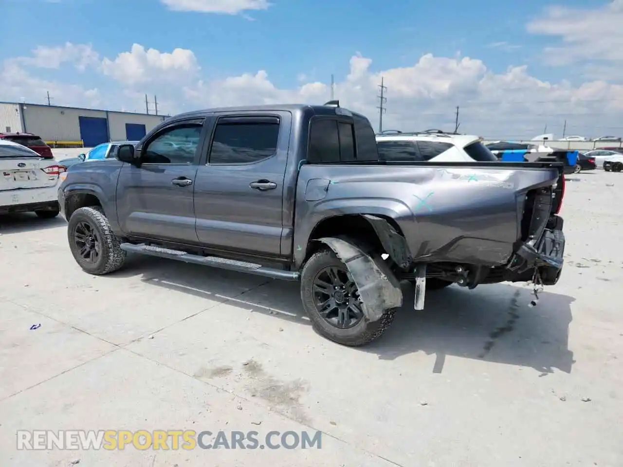2 Photograph of a damaged car 3TYAX5GN8MT021751 TOYOTA TACOMA 2021