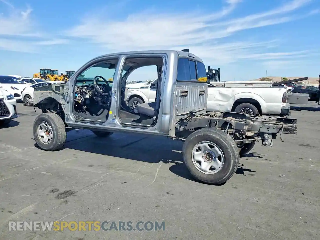 2 Photograph of a damaged car 3TYAX5GN8MT029655 TOYOTA TACOMA 2021