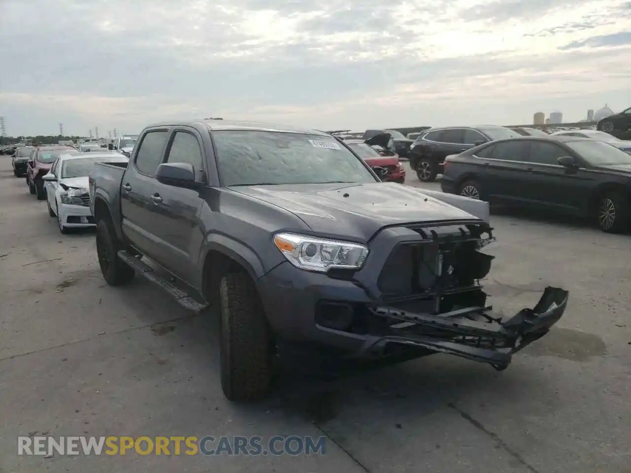 1 Photograph of a damaged car 3TYAX5GN8MT032023 TOYOTA TACOMA 2021