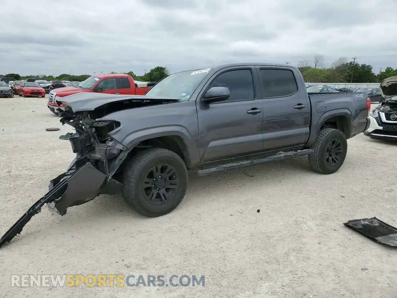 1 Photograph of a damaged car 3TYAX5GN9MT033276 TOYOTA TACOMA 2021