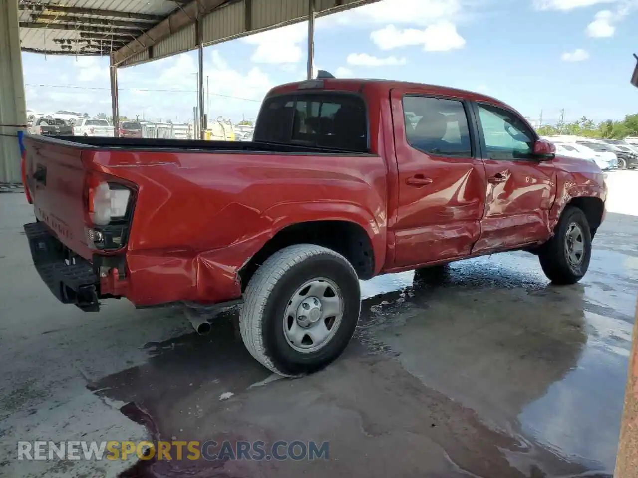 3 Photograph of a damaged car 3TYAX5GNXMT017295 TOYOTA TACOMA 2021
