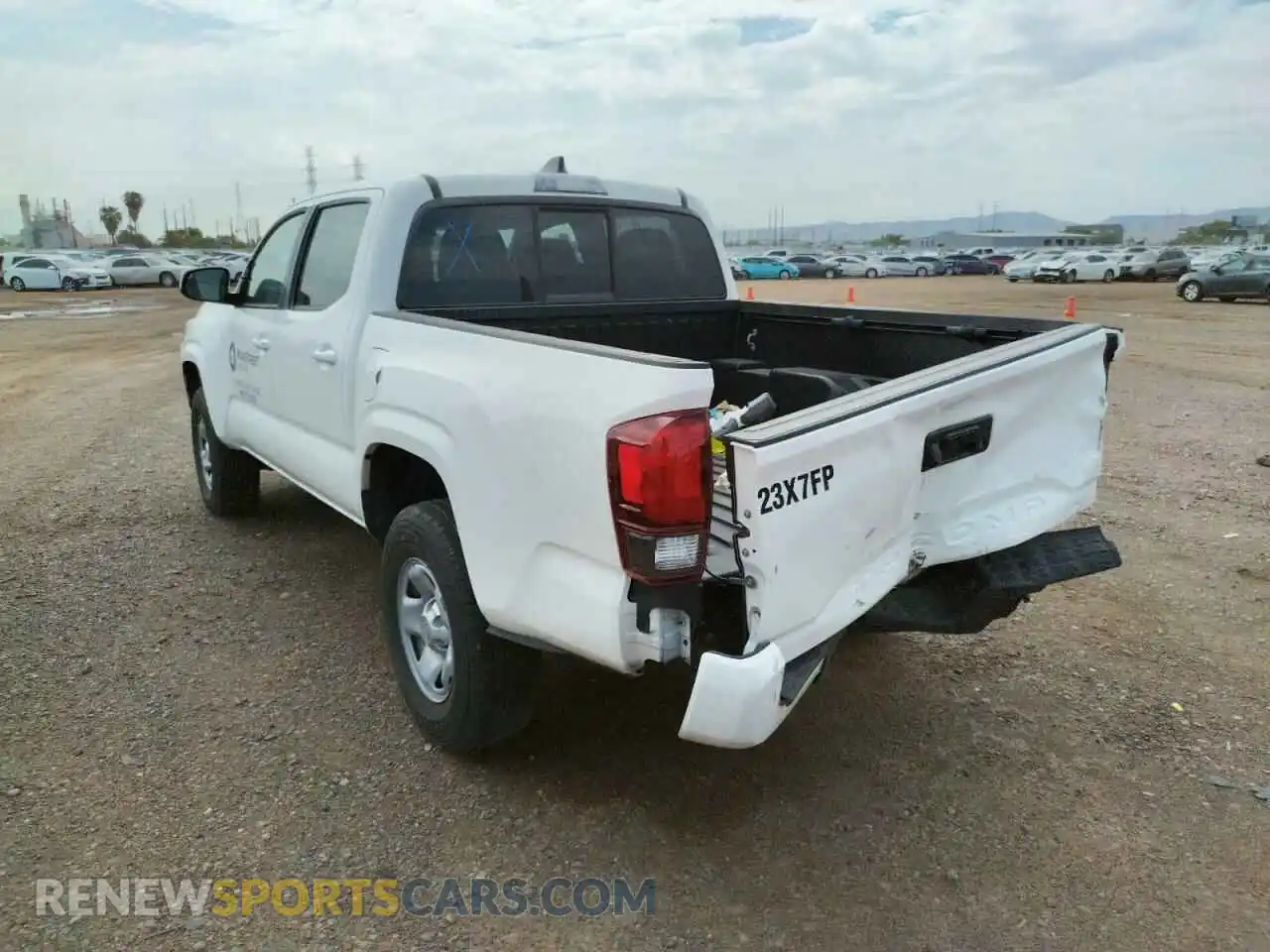 3 fotografías del automóvil dañado 3TYAX5GNXMT020066 TOYOTA TACOMA 2021