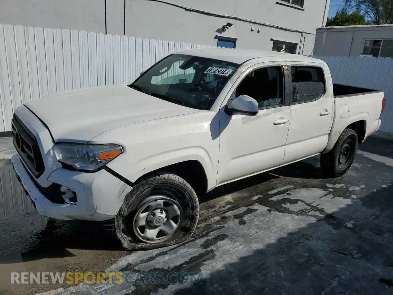 1 Photograph of a damaged car 3TYAX5GNXMT030922 TOYOTA TACOMA 2021
