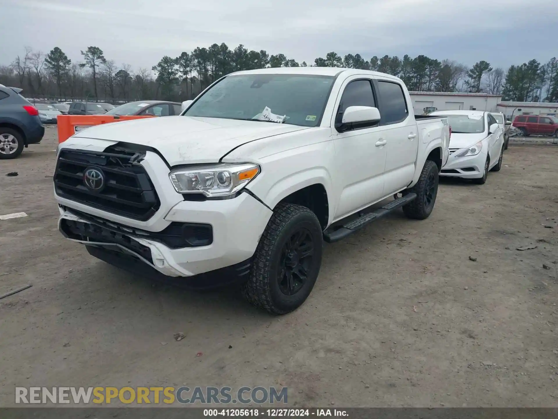 2 Photograph of a damaged car 3TYAX5GNXMT031083 TOYOTA TACOMA 2021