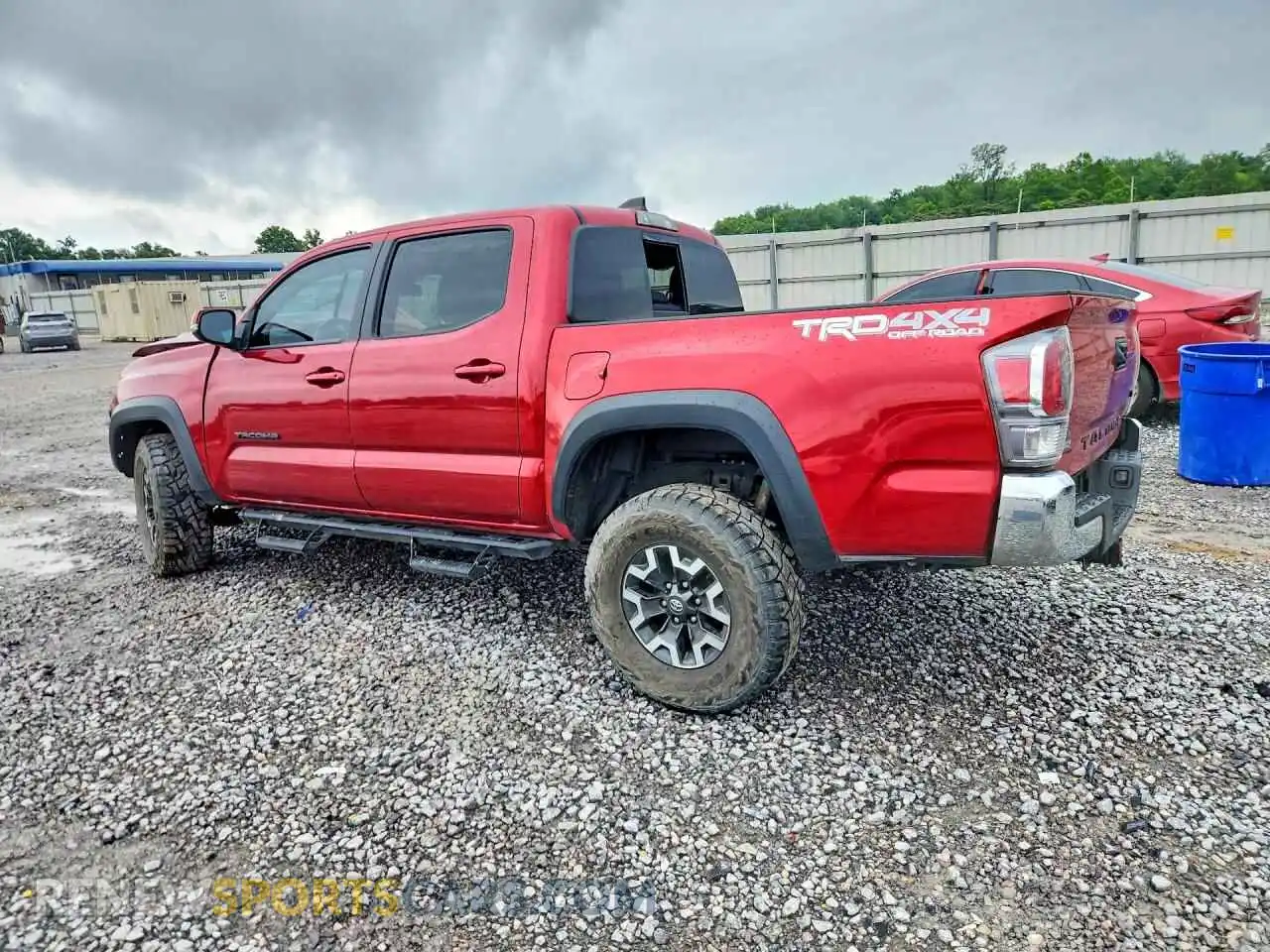 2 Photograph of a damaged car 3TYCZ5AN0MT040371 TOYOTA TACOMA 2021
