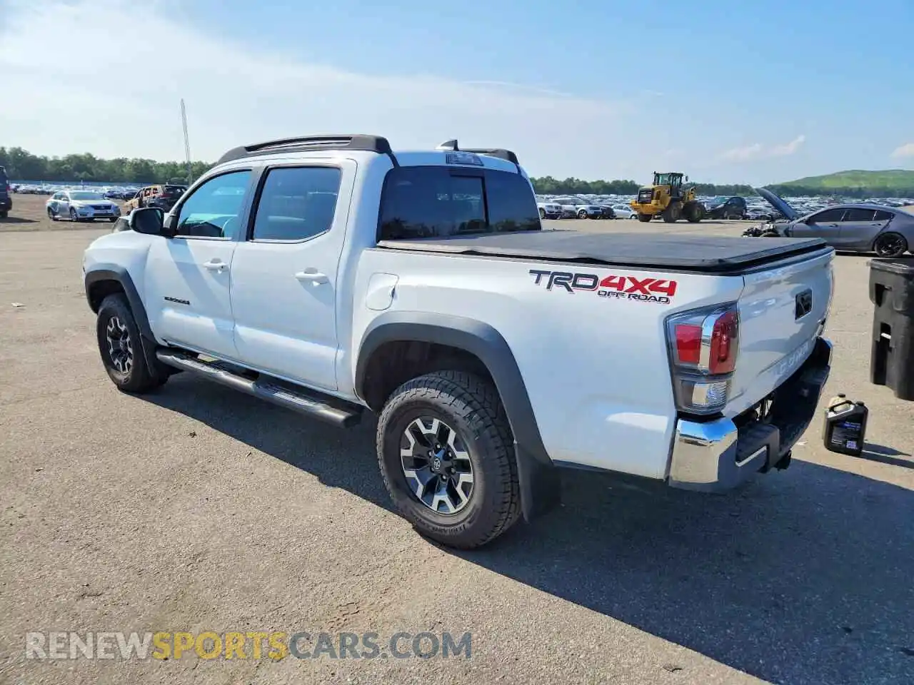 2 Photograph of a damaged car 3TYCZ5AN3MT012645 TOYOTA TACOMA 2021