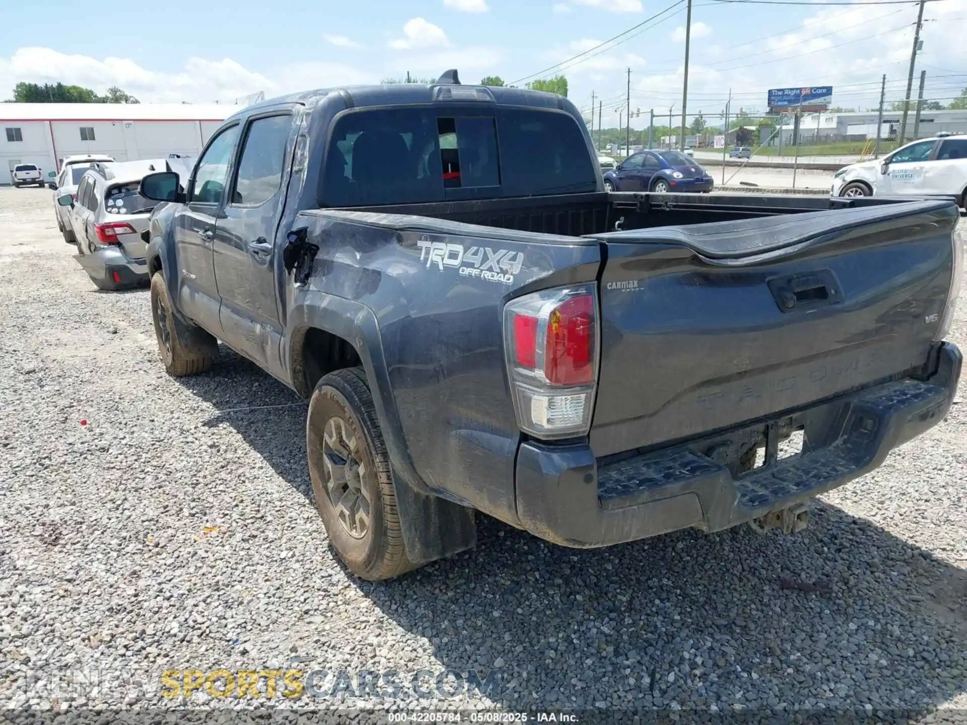 3 Photograph of a damaged car 3TYCZ5AN4MT049607 TOYOTA TACOMA 2021